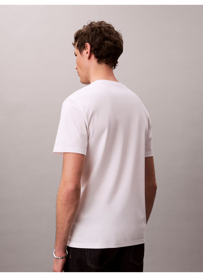 كالفن كلاين تيشيرت من القطن الفاخر - Image 4