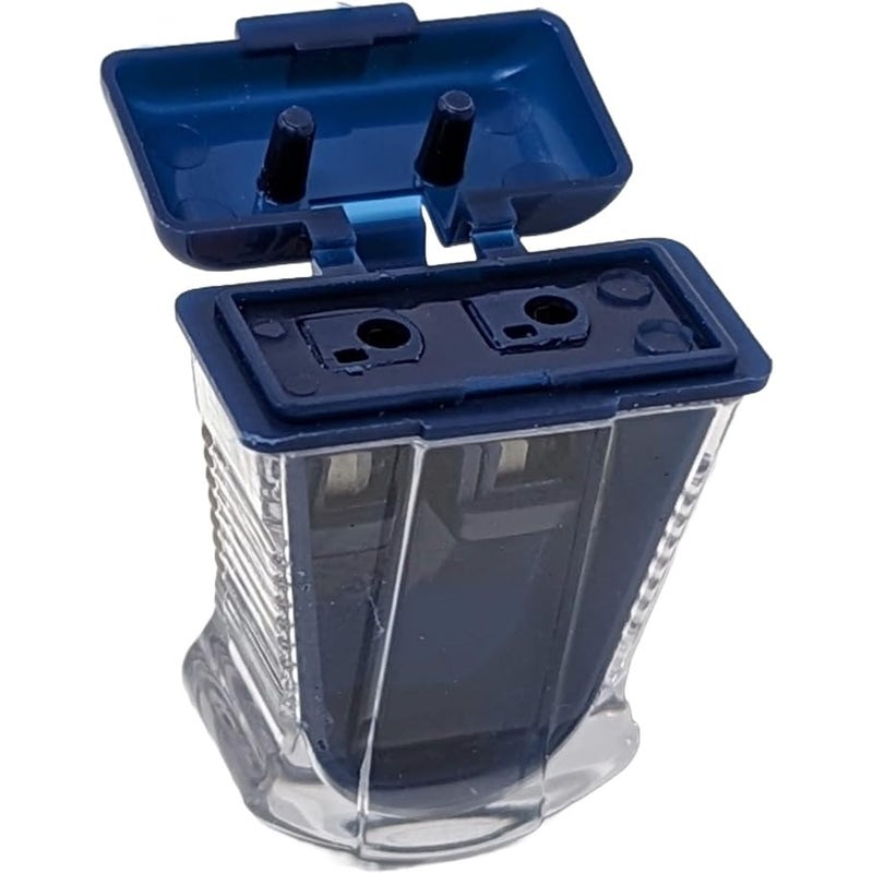 June Gold 2.0 mm Sharpener for Graphite or Color Leads, Self-Contained Shavings, Portable (2 Pack) - Image 2