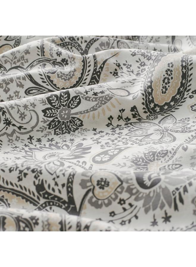 erorex Pillowcase, grey/white, 50x80 cm - Image 4