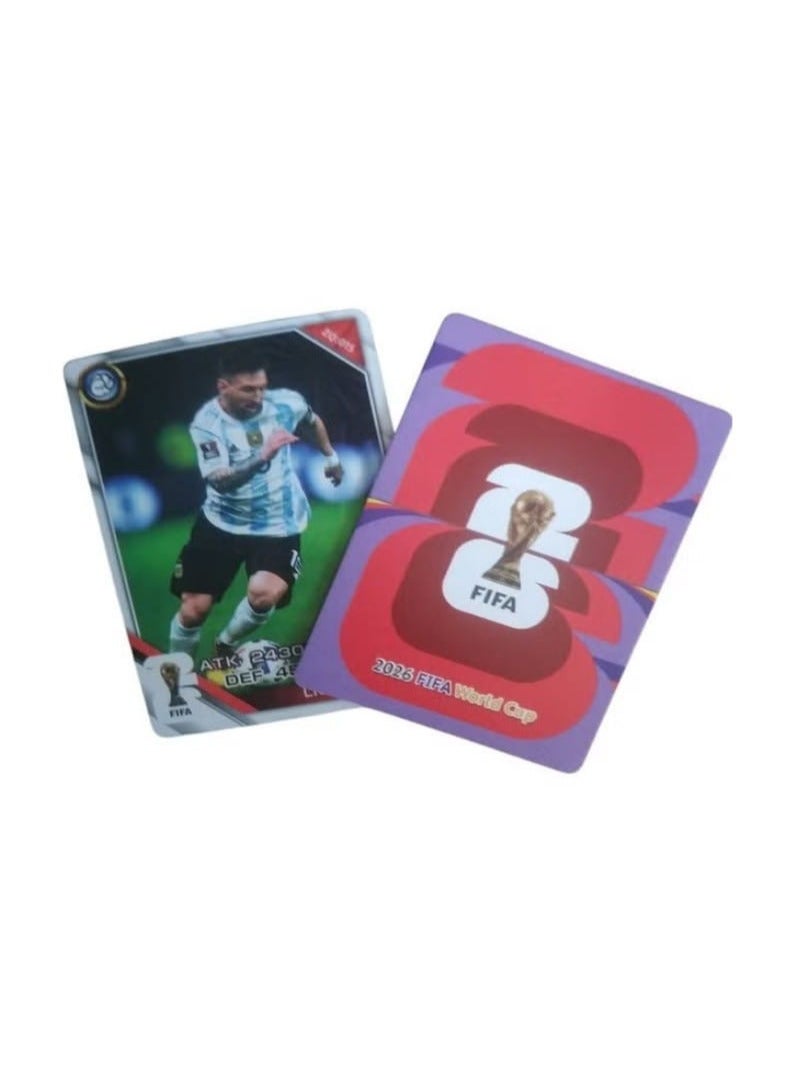 بطاقة نجوم كرة القدم - قطعة واحدة من بطاقات لاعبي كرة القدم الفريدة - تحتوي كل عبوة على 8 بطاقات مختلفة لخلق لحظات لا تُنسى - Image 3