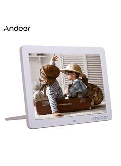 12" Wide Screen HD LED Digital Picture Frame Digital Album High Resolution 1280*800 Electronic Photo Frame with Remote Control