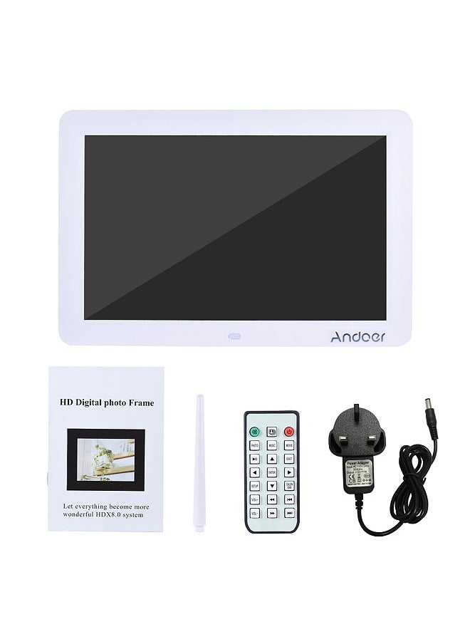 ANDOER - 12" Wide Screen HD LED Digital Picture Frame Digital Album High Resolution 1280*800 Electronic Photo Frame with Remote Control - Image 1