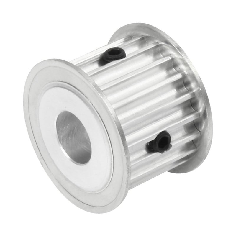 uxcell Aluminum 20 Teeth 12mm Bore 5mm Pitch Timing Belt Pulley for 20mm Belt - Image 2
