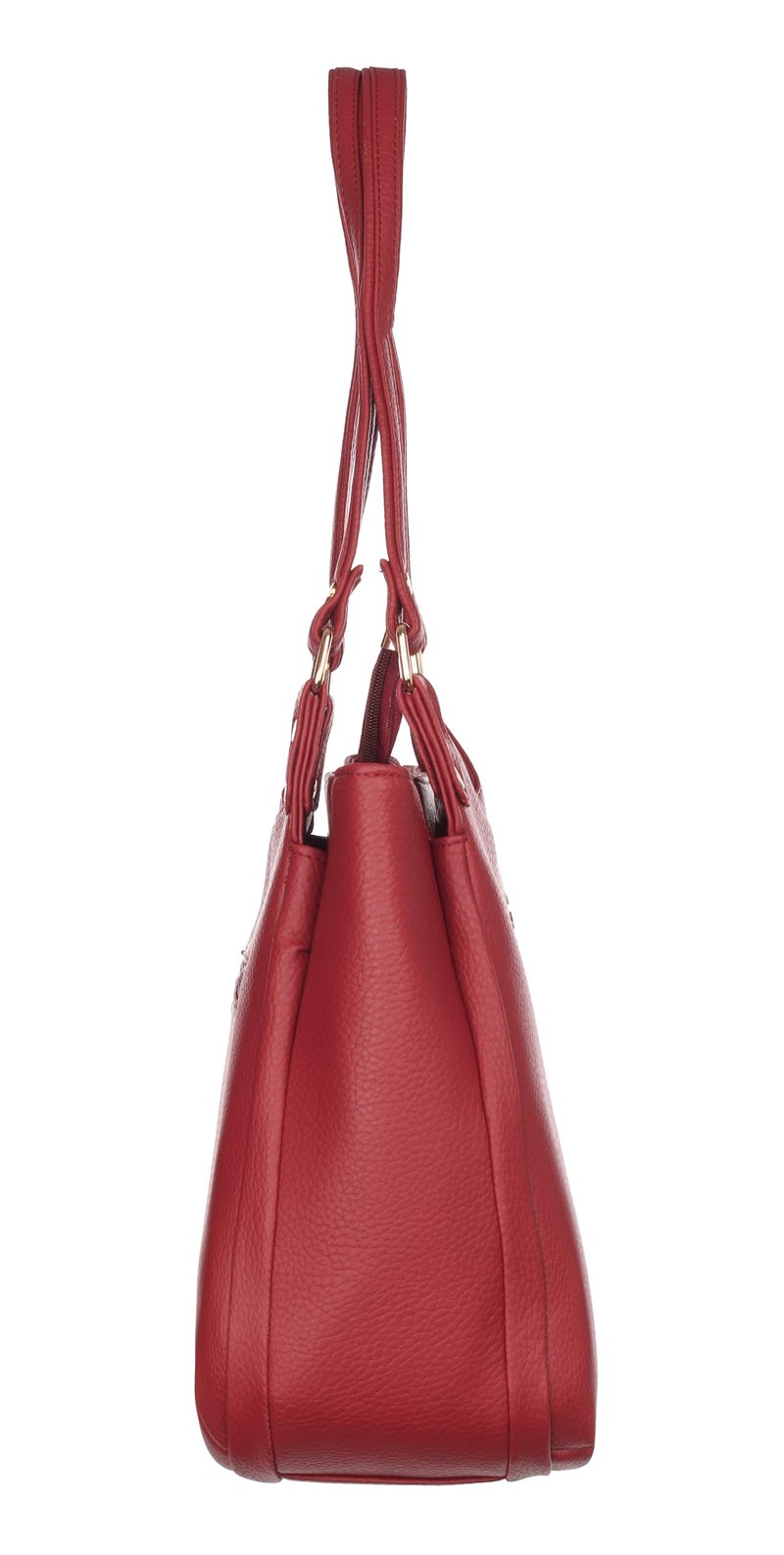 Fostelo Women's Blossom Luxe Satchel Tote Handbag for Women | Ladies Purse | Stylish Shoulder Bag | Gift For Women | Maroon - Image 3