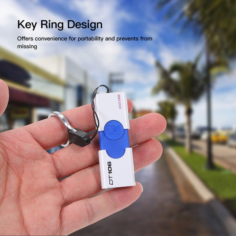 كينغستون فلاش درايف عالي السرعة بمنفذ USB وذاكرة تخزين سعة 128 جيجابايت - Image 5