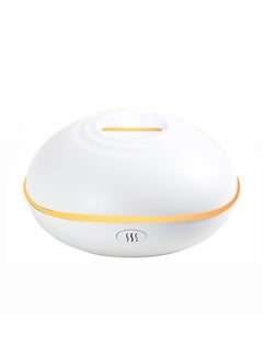 Flame Essential Oil Diffuser, Aromatherapy Essential Oil Diffuser, 200ML Ultrasonic Aromatherapy Mist Humidifier with Mute Design, Perfect for Office, Home, and Bedroom Ambiance (White)