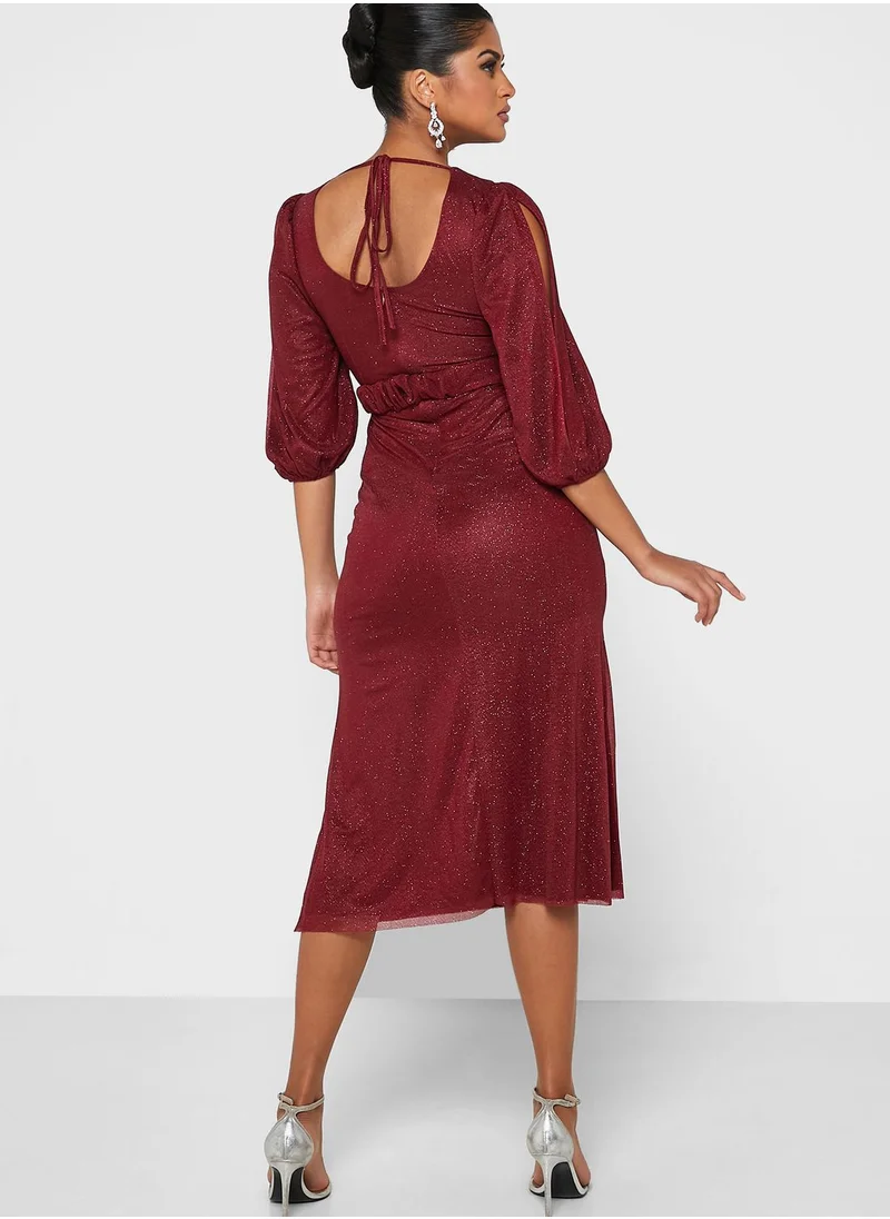 Ella Limited Edition A-Line Shimmer Dress