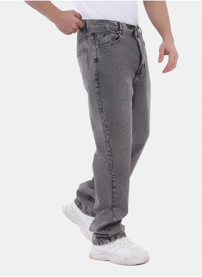 EGY WEAR Men's Regular Jeans -light gray - Size 30  - Image 2