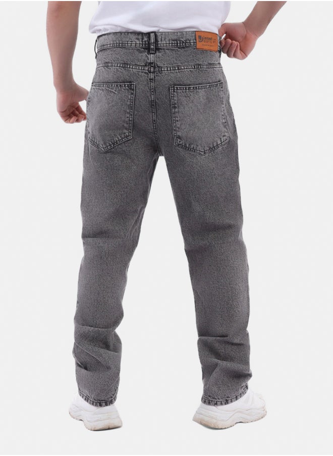 EGY WEAR Men's Regular Jeans -light gray - Size 30  - Image 3