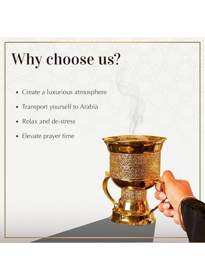 أقراص بخور يدوية الصنع (10 قطع، 160 غرام) - عطر عود عربي فاخر للمنزل والمكتب وغرفة الصلاة - Image 3