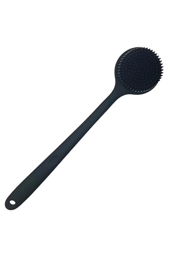 LEDHOLYT Soft Silicone Back Scrubber with Long Handle - Hypoallergenic, BPA-Free, Eco-Friendly Body Brush for Shower & Bath Use(pack of 1) - Image 1