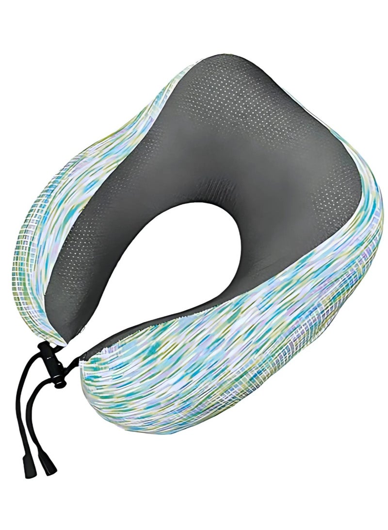 VIO Travel Pillow Memory Foam Neck Pillow U Shape Head Pillow With Comfortable Breathable Washable Cover Pillow for Car Airplane Bus Train Travel Home Use - Image 1