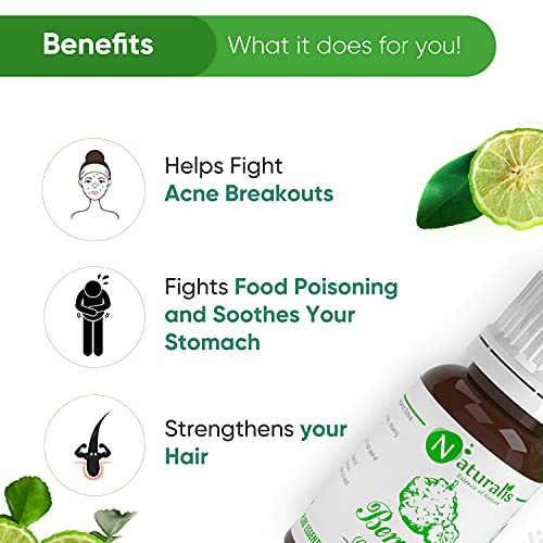 Naturalis Essence of Nature Bergamot Essential Oil for Insomnia, Stress, Depression, Hair & Face Care - 15ml - Image 4