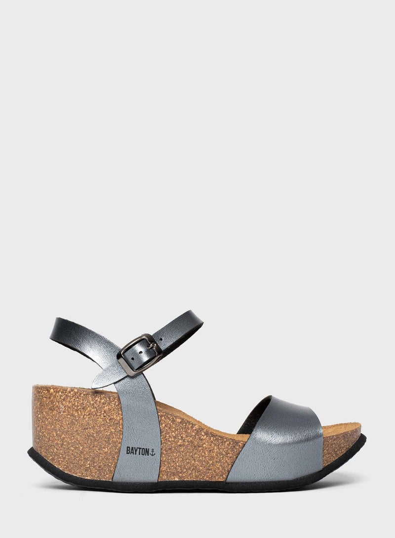 BAYTON Maya  Wedge Sandals  - Image 1
