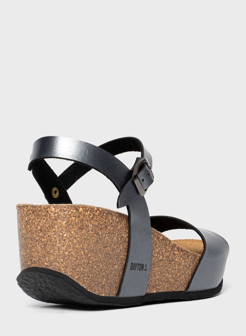 BAYTON Maya  Wedge Sandals  - Image 4