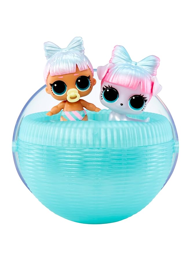 إل أو إل سربرايز! مجموعة أطفال مع دمى قابلة للتجميع، موضوع الطفل، توائم، ثلاثة توائم، حيوانات أليفة، كشف الماء، 2 أو 3 دمى متضمنة، هدية رائعة للفتيات من سن 3 سنوات فما فوق - Image 3