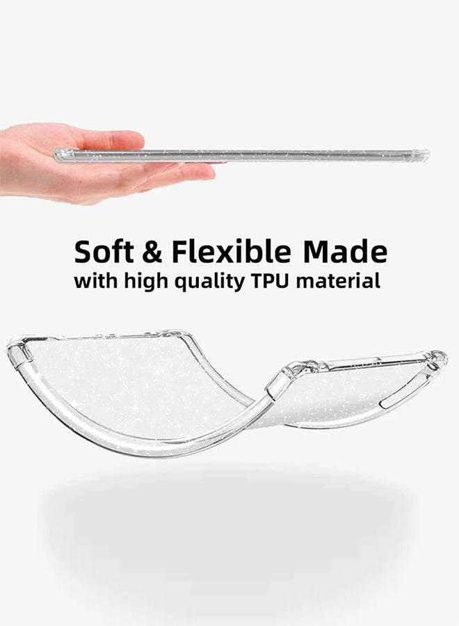 بشكل مختصر حافظة بلورية لامعة لجهاز Kindle Paperwhite 12th Generation-2024 الجديد كليًا مقاس 7 بوصات أو Kindle Colorsoft Signature Edition 2024، غطاء شفاف رقيق من السيليكون مقاوم للصدمات (لامع شفاف) - Image 3