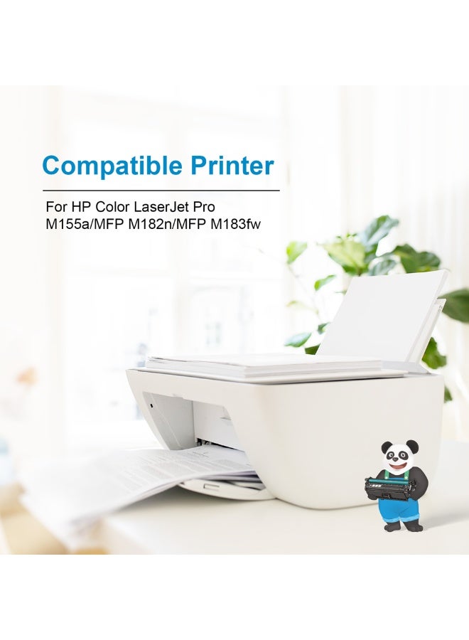 استا خرطوشة حبر أرجواني ASTA W2413A 216A مع شريحة متوافقة مع طابعة HP Color LaserJet Pro M155A MFP M182N M183Fw عالية الجودة، إنتاجية تدوم طويلاً، استهلاك منخفض للطاقة، طباعة عالية الكفاءة - Image 3