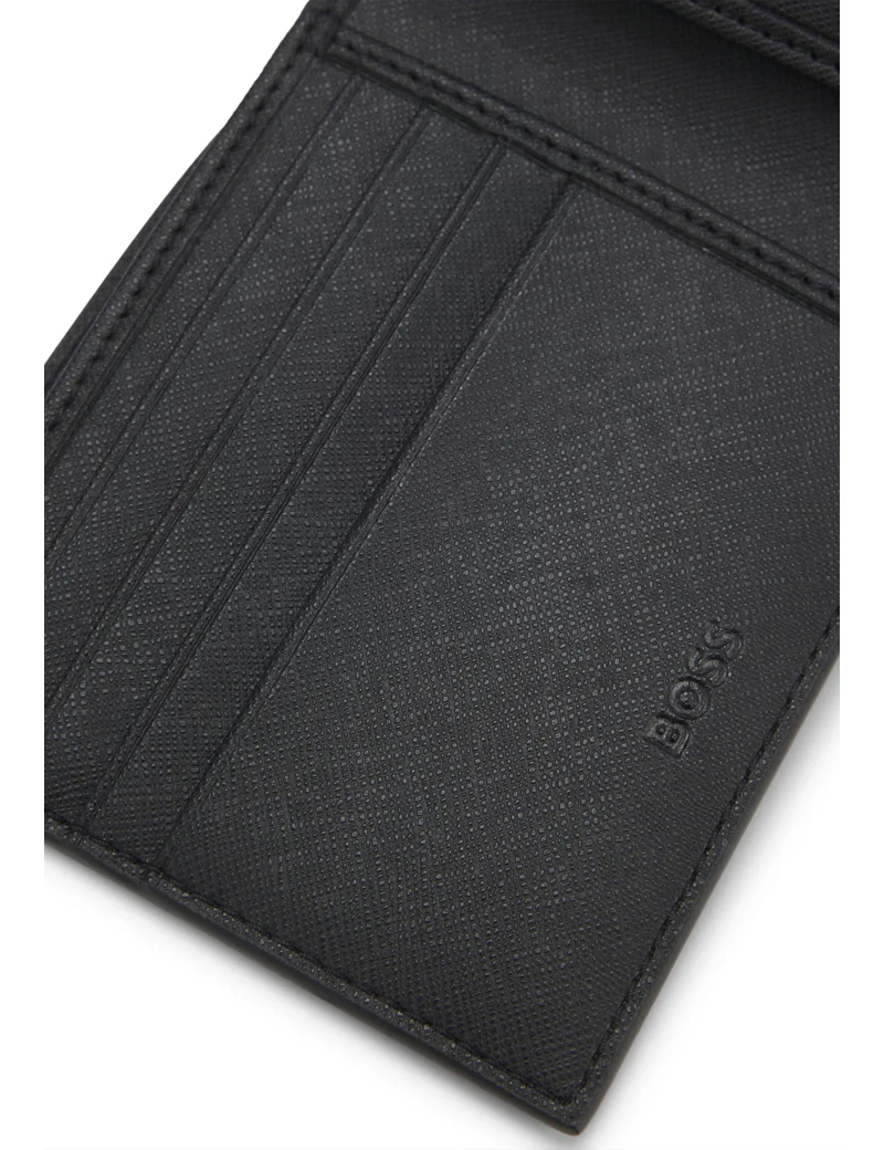BOSS Monogram wallet with foil-embossed logo