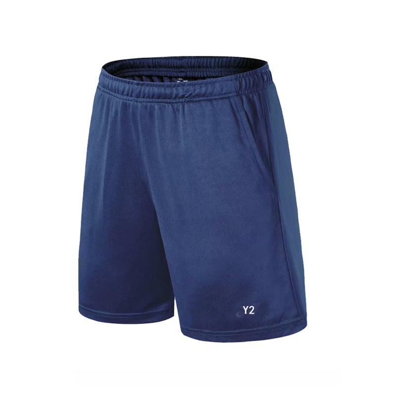 Generic Unisex Badminton Shorts Quick-Dry Running 7029 Blue Shorts  - Image 2