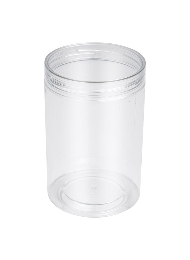 AL SANIDI Plastic Spices Storage, Tea, coffee and sugar storage for trips, Transparent , capacity 1130 ml - Image 3