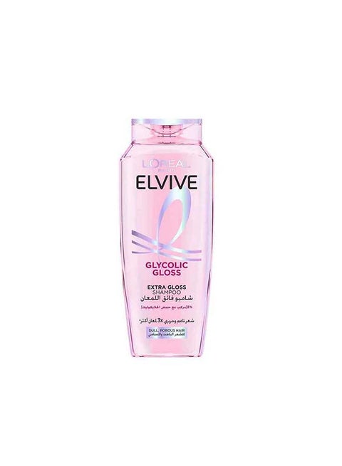 Elvive Glycolic Gloss Extra Gloss Shampoo with 3% Glycolic Acid for Dull and Porous Hair 200ML