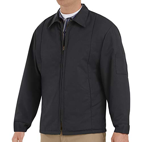 Red Kap Men's Perma-Lined Panel Jacket, Black, X-Large - Image 3