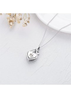 AOBOCO Butterfly Cremation Jewelry For Ashes Sterling Silver Always In My Heart Flying Butterfly Keepsake Memorial Jewelry Urn Necklace For Ashes With Heart Crystal From Austria  - Image 4
