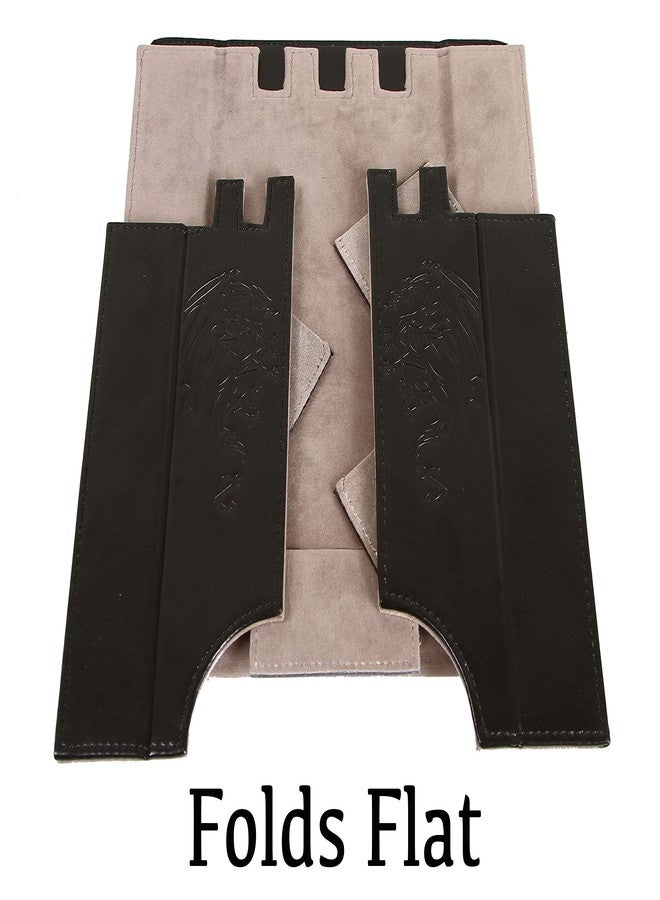 Forged Dice Co. Draco Castle Foldable Dice Tray and Dice Tower - Foldable DND Dice Tray and Dice Rolling Tray Tower - Perfect for Dungeons and Dragons RPG and Tabletop Gaming - Gray - Image 5