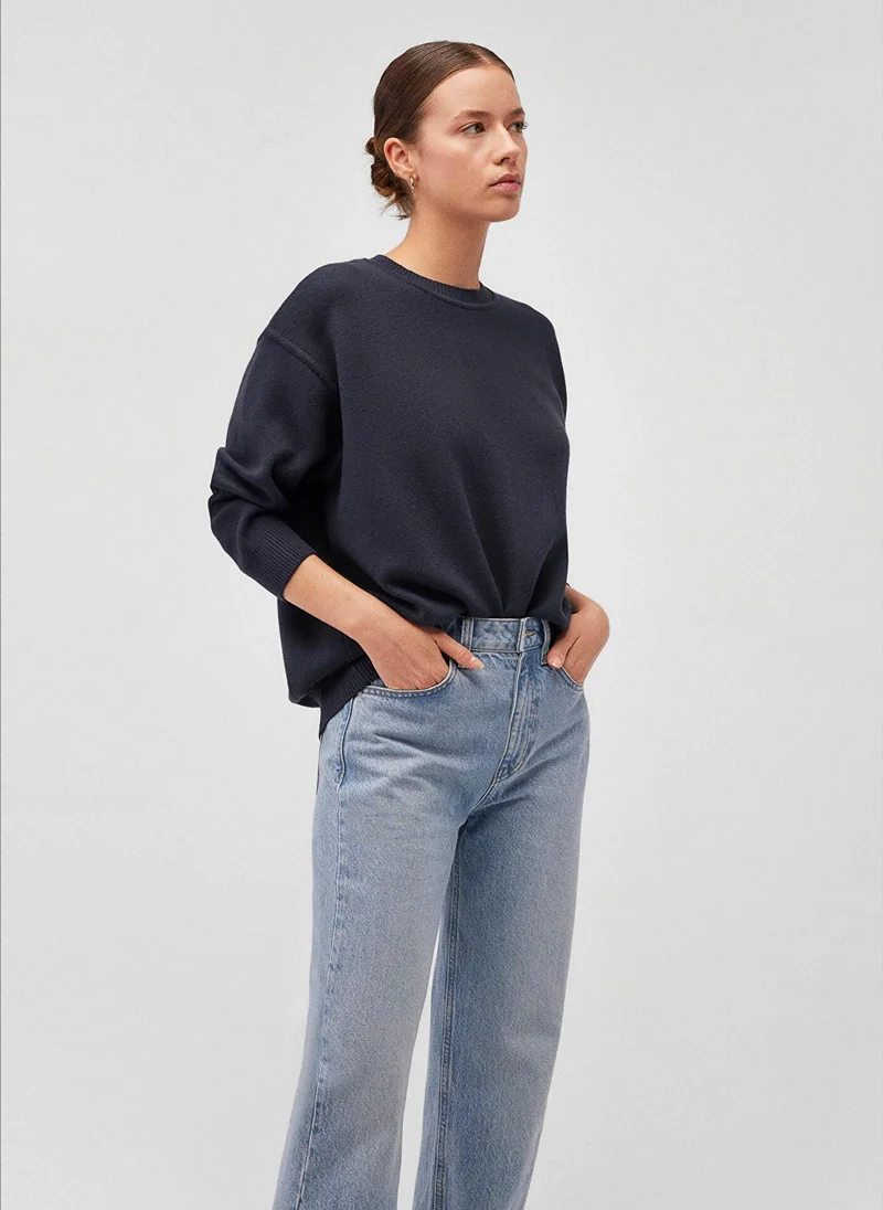 MAVI Navy Crewneck Sweater