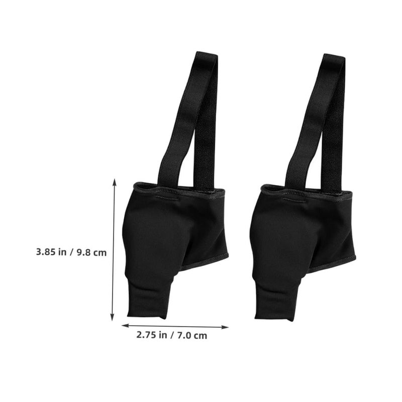 2 Pcs Thumb Toe Straightener Valgus Correcting Tool For Home Use Bunion Corrector Splint Cloth Material Comfortable Fit Inside Shoes Bent Toe Realignment - Image 5