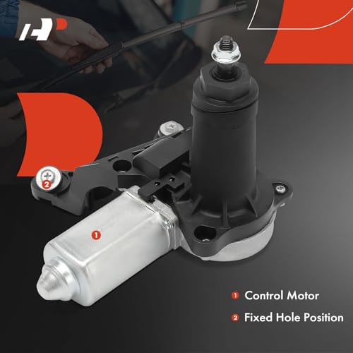 A-Premium Rear Windshield Wiper Motor Compatible with Chevrolet Tahoe 2007-2014, Suburban 1500 2007-2014, Suburban 2500 2007-2013 & GMC Yukon, Yukon XL 1500 2500 & Cadillac Escalade, Escalade ESV - Image 4