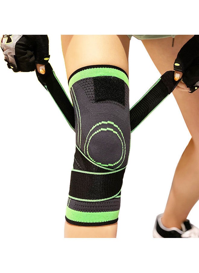 NIBEMINENT Knee Brace Compression Support Joint Protection for Running Cycling Basketball S  - Image 2