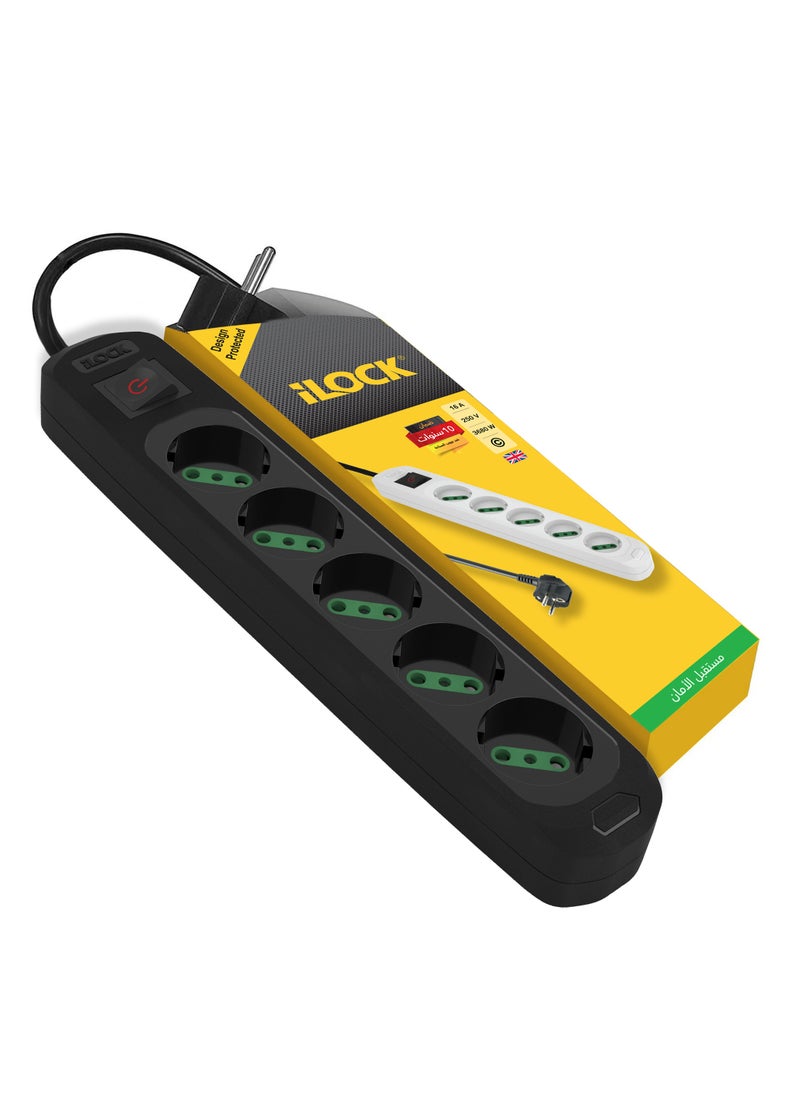 iLOCK ILOCK power strip  5 outlets without earthing (Basic) 1.5 m 