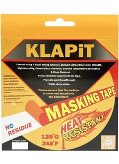 KLAPiT Waterproof Masking Tape 24 mm x 50 m  - Image 3