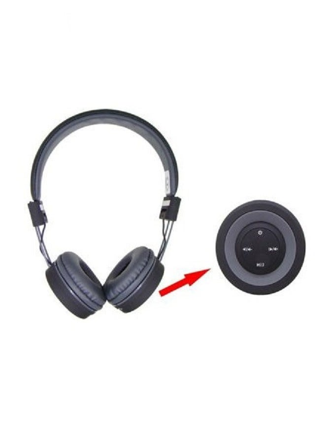 Generic HZ-BT680 Wireless Bluetooth Headset - Microphone - FM Radio - Card Slots - Folding Compatible for Mobile and Computer/Black  - Image 5