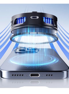 ESSAGER Mobile Phone Radiator Magnetic Back Clip Semiconductor Cooling Artifact E-Sports Chicken Game Android Tablet Universal  - Image 5