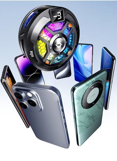 ESSAGER Mobile Phone Radiator Magnetic Back Clip Semiconductor Cooling Artifact E-Sports Chicken Game Android Tablet Universal  - Image 3