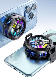 ESSAGER Mobile Phone Radiator Magnetic Back Clip Semiconductor Cooling Artifact E-Sports Chicken Game Android Tablet Universal  - Image 2