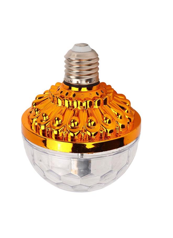 Thoraya - E27 Rotating Ball Light Bulb PC 6W LED RGB Party Lamp Bulb with 8.2ft Plug Wire for KTV Bar 110‑240V - Image 1