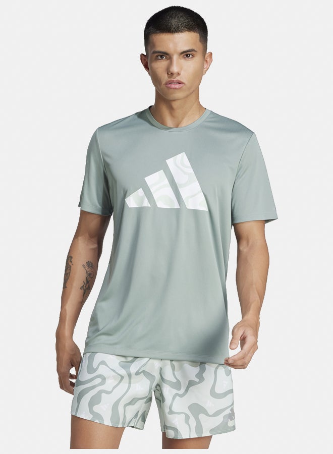 Adidas Run It Brand Love T-Shirt - Image 1