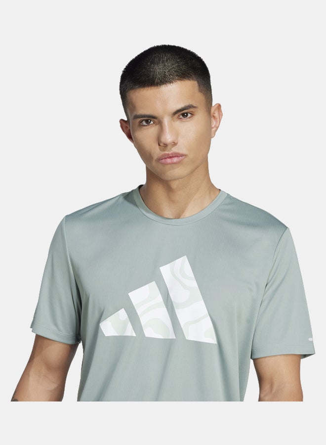 Adidas Run It Brand Love T-Shirt - Image 3