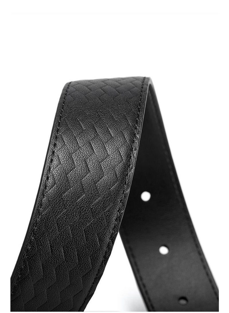 Samsonite Aamir II BIZ CTR AL 02 Leather Belt, Black|Stylish|Premium Quality|Classic Pin - Image 4