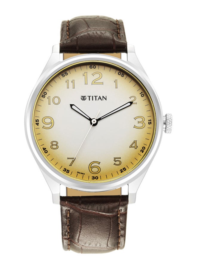 TITAN Leather Analog Wrist Watch 1802SL14 - Image 2