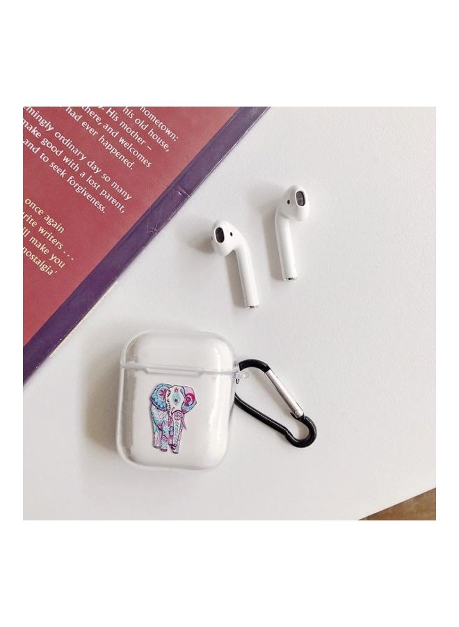 نيبمينينت غطاء حماية واق عالي الشفافية من البولي يوريثان الحراري مزود بخطاف لسماعة آيربودز 1/2 متعدد الألوان - Image 3