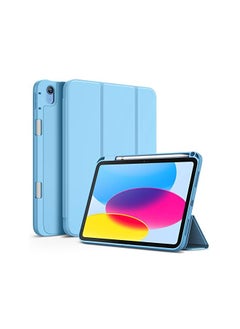 Jetech Case For Ipad 10 10.9 Inch 2022 Model 10Th Generation With Pencil Holder Slim Tablet Cover With Soft Tpu Back Auto Wake Sleep Pink  - Image 3