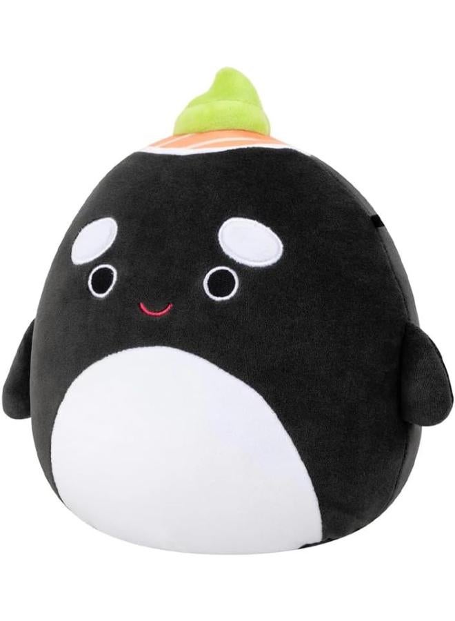 Jazwares Squishmallows - Core: Fusion Squad - The Black Sushi Orca Whale - Kai (12 Inch) (SQCR08854) - Image 1