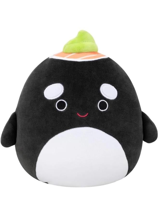 Jazwares Squishmallows - Core: Fusion Squad - The Black Sushi Orca Whale - Kai (12 Inch) (SQCR08854) - Image 3