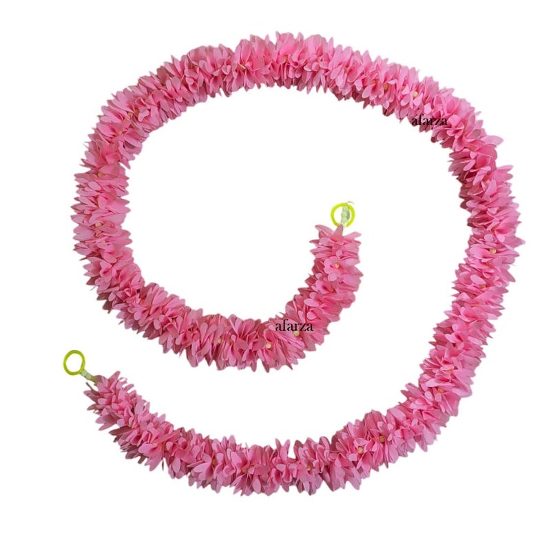 afarza Garland Toran for Door Hanging Entrance Decoration Bandarwal Handmade Festival Wedding Backdrop Haldi Mehndi Home Decor 4 Pieces (BABYPINK) - Image 3