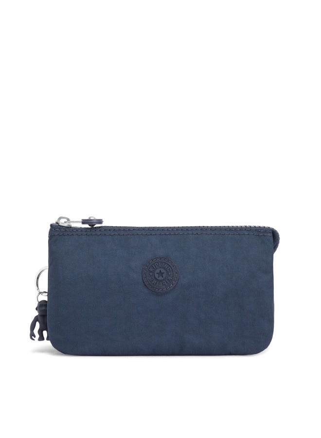 kipling Creativity L Blue Bleu 2 Large Purse - Image 1